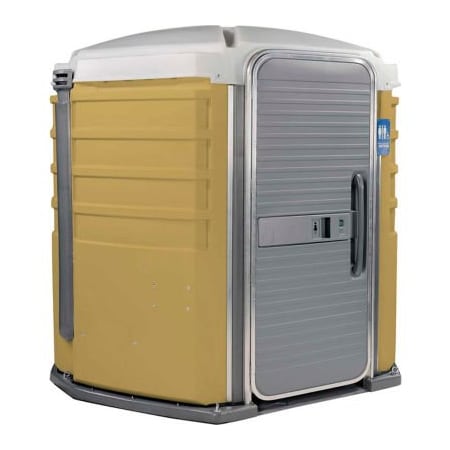 Polyjohn PolyJohn We'll Care ADA Compliant Portabale Restroom Tan - SA1-1006